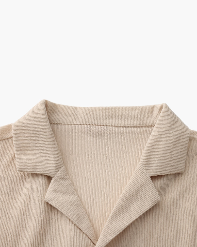 L'ensemble en velours côtelé Riviera