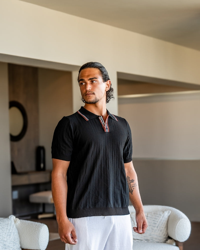 Polo tricoté Ashford