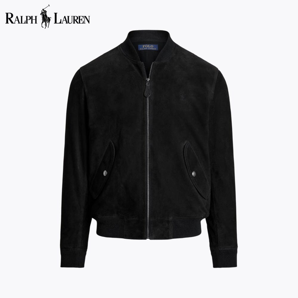 RL Suede Bomber Jacket