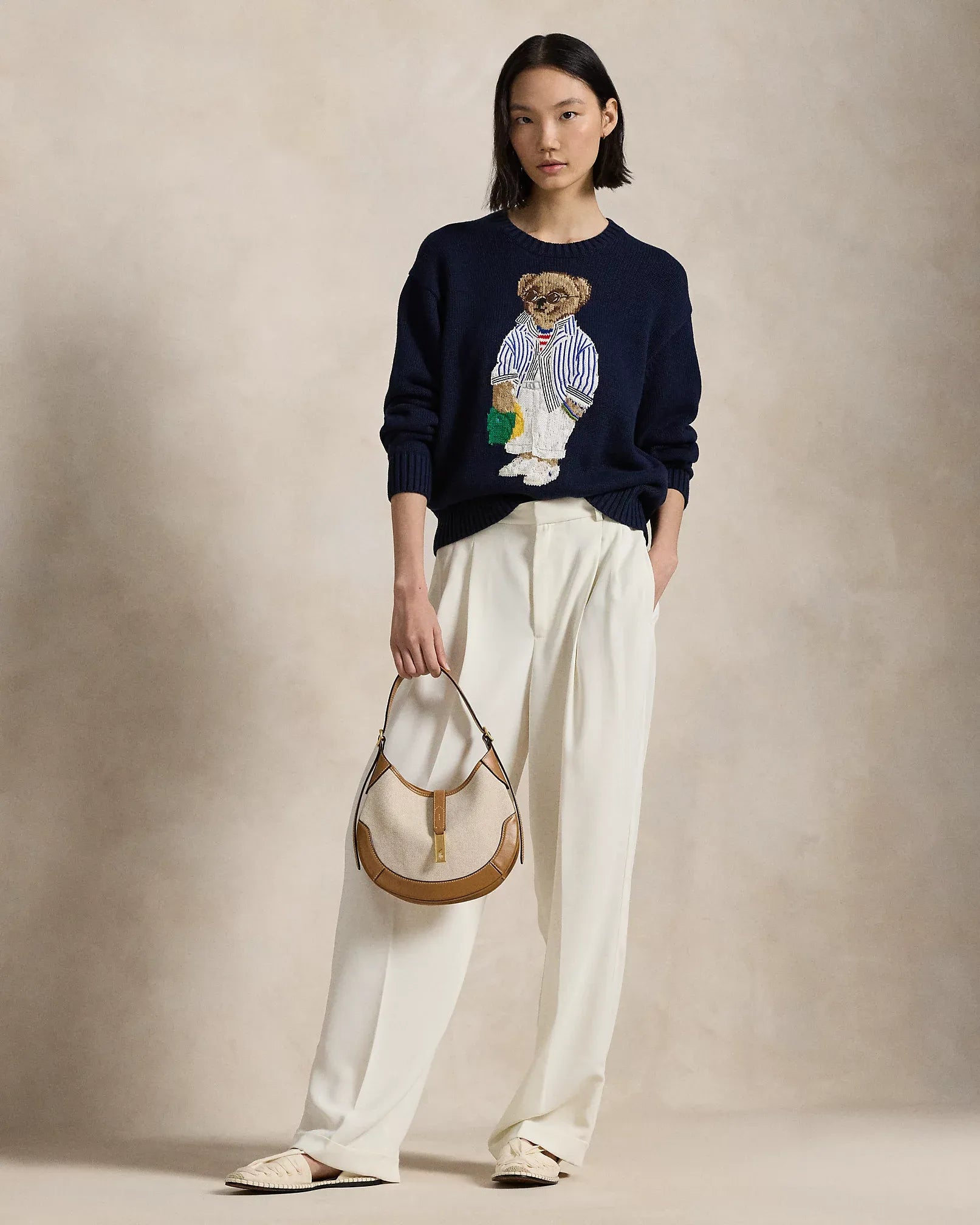 Sweater R&L | Navy Blue Polo Bear