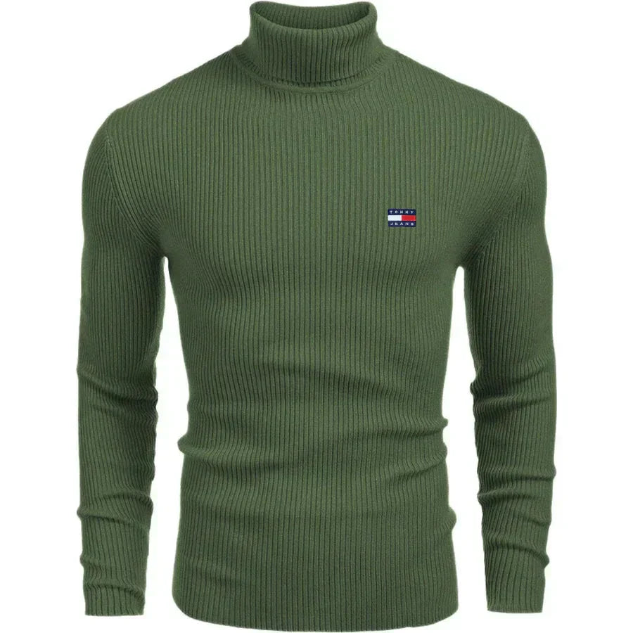 Pull col roulé pour homme Tommy