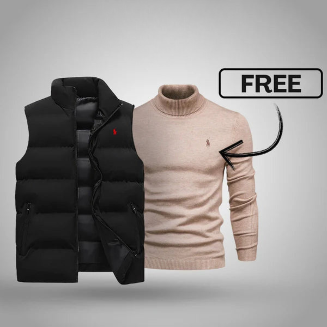 Gilet R&L™ pour homme + pull gratuit (liquidation)