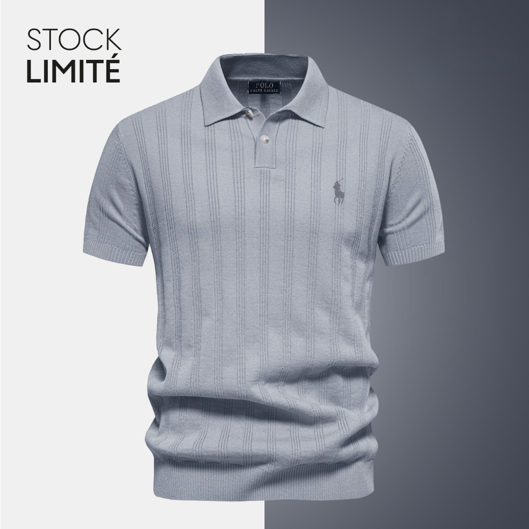 Polo texturé pour homme par RL