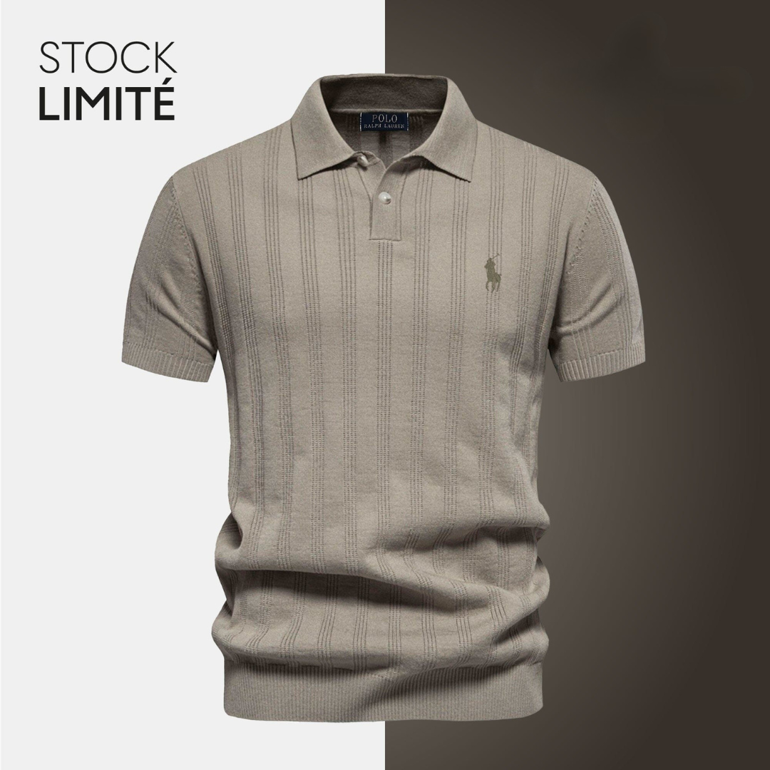 Polo texturé pour homme par RL