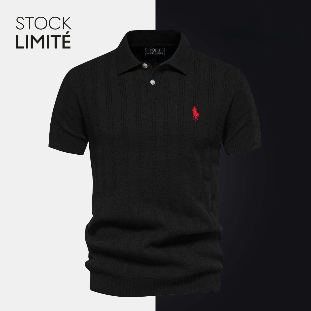 Polo texturé pour homme par RL