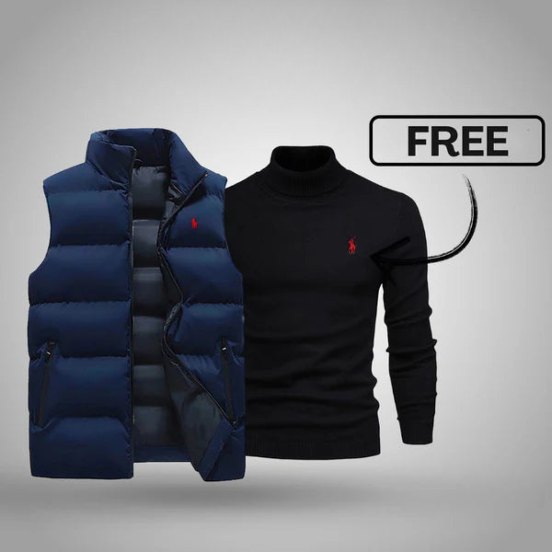 Gilet R&L™ pour homme + pull gratuit (liquidation)