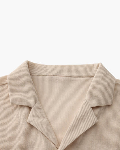 L'ensemble en velours côtelé Riviera