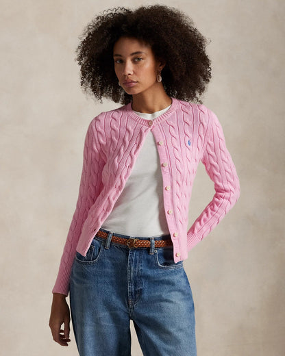 Cardigan R&L | Cotton Cable-Knit