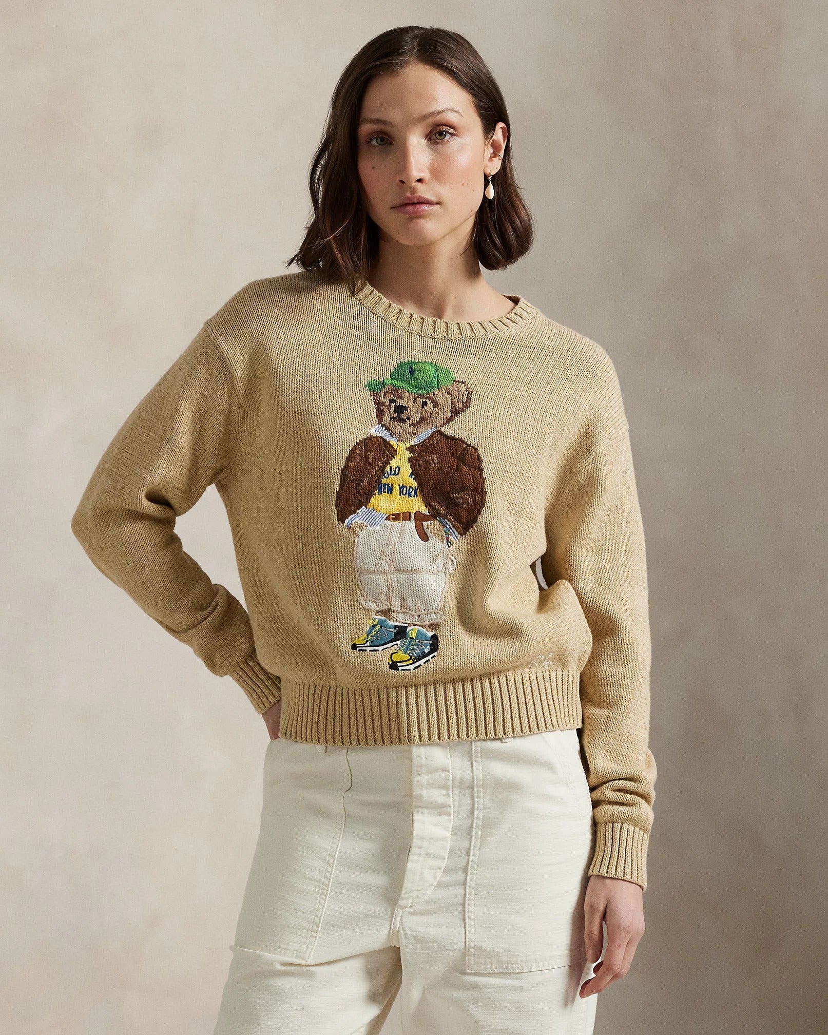 Sweater R&L | Polo Bear Beige