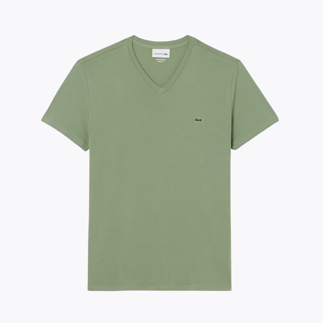 LC Lightweight Cotton Pima V Neck T-shirt