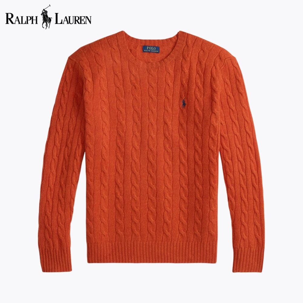 RL Cable-Knit Wool-Cashmere Jumper