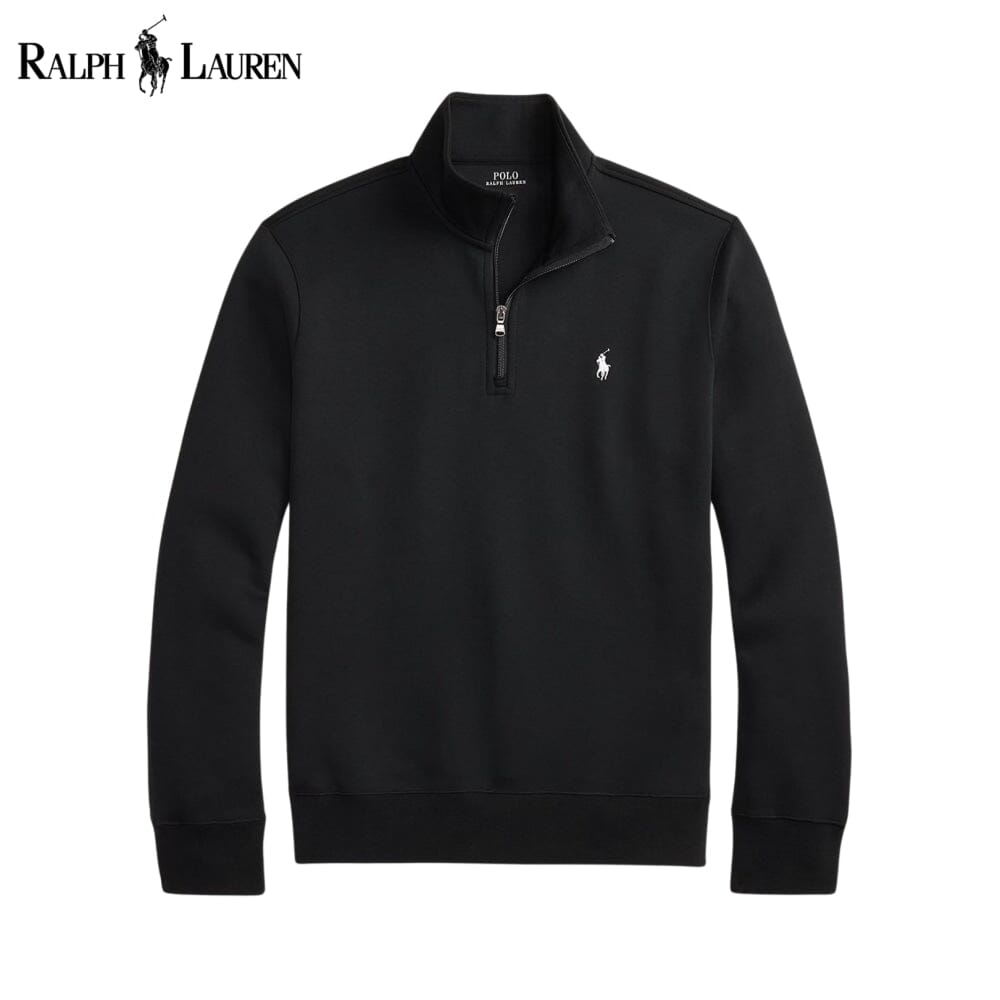 RL Double-Knit Mockneck Pullover