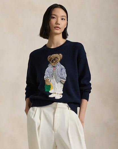 Sweater R&L | Navy Blue Polo Bear