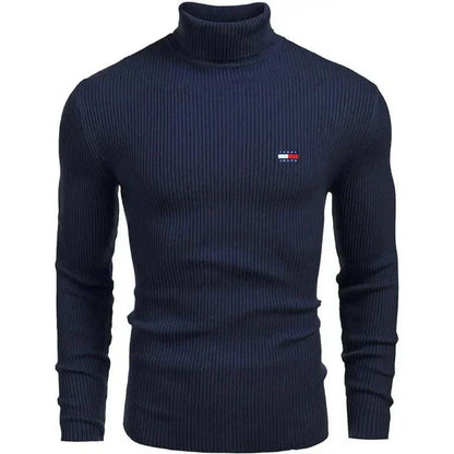 Pull col roulé pour homme Tommy